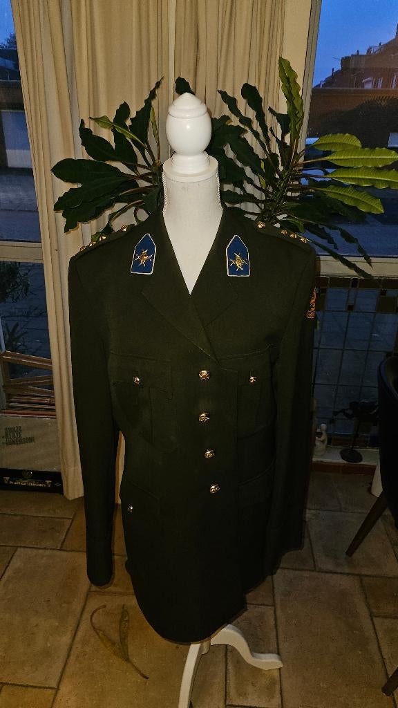 Verbindingsdienst officiersjas KL ca. 1976, Verzamelen, Militaria | Algemeen, Ophalen of Verzenden, Landmacht, Nederland, Kleding of Schoenen