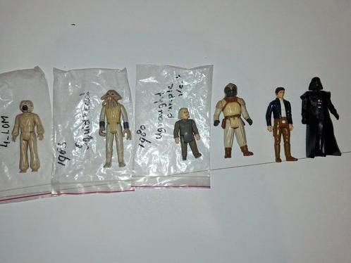 Star wars Vintage 1980-1983 vijf figuren, Verzamelen, Star Wars, Gebruikt, Actiefiguurtje, Ophalen of Verzenden