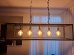 Industriële hanglamp 120cm breed, Ophalen, Gebruikt, Metaal, Minder dan 50 cm