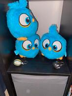 Angry birds knuffels (de blauwe drieling), Ophalen, Zo goed als nieuw, Overige typen