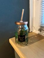 Drinkbeker glas rosé goud, Ophalen of Verzenden, Zo goed als nieuw, Overige stijlen, Overige materialen