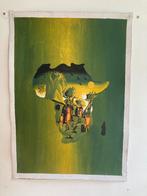 Afrikaanse schildering, Antiek en Kunst, Ophalen