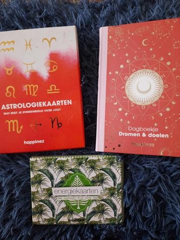Happinez - kaarten en dromendagboekje beschikbaar voor biedingen