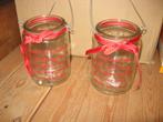 Voorraadpotten glas, Ophalen of Verzenden, Gebruikt, Glas, Pot, Bus of Blik