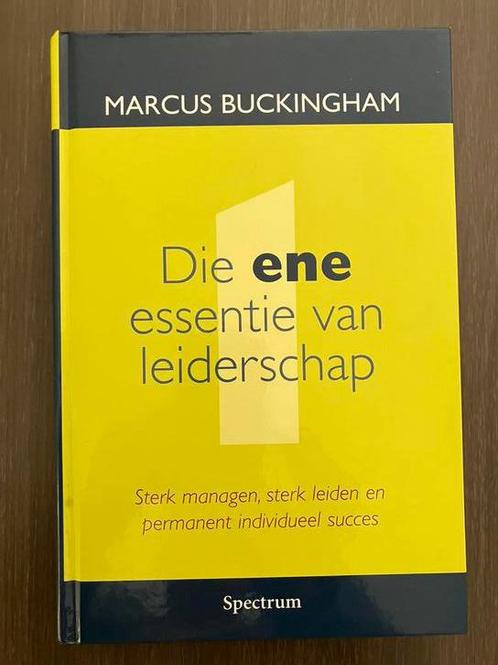 Boek Die ene essentie van leiderschap managen, Boeken, Economie, Management en Marketing, Zo goed als nieuw, Management, Ophalen of Verzenden