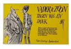 Vader & zoon tegen wil en dank, Eén stripboek, Ophalen of Verzenden, Gelezen