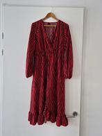 Lange Jurk Shein maat XL dames - rood / zwart, Kleding | Dames, Jurken, Maat 46/48 (XL) of groter, Ophalen of Verzenden, Zo goed als nieuw