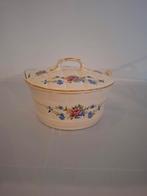 Gouda Plateel Keukenpotje met Bloemen, Antiek en Kunst, Ophalen