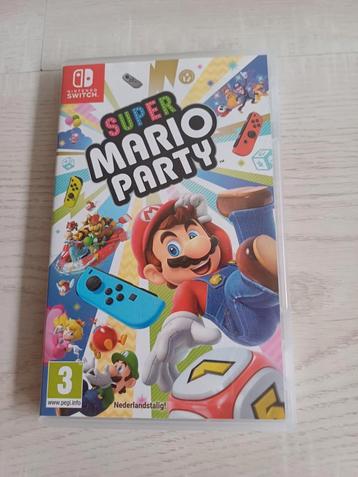 Super mario party Nintendo switch  beschikbaar voor biedingen