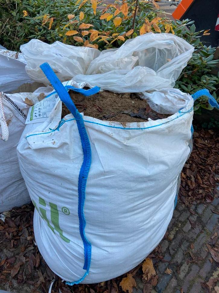 3 Grote Zakken Tuinzand, Tuin en Terras, Aarde en Mest, Tuinaarde, Ophalen