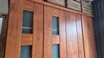 Stevige kledingkast bruin, Huis en Inrichting, Kasten | Kledingkasten, Ophalen, Gebruikt, 50 tot 75 cm