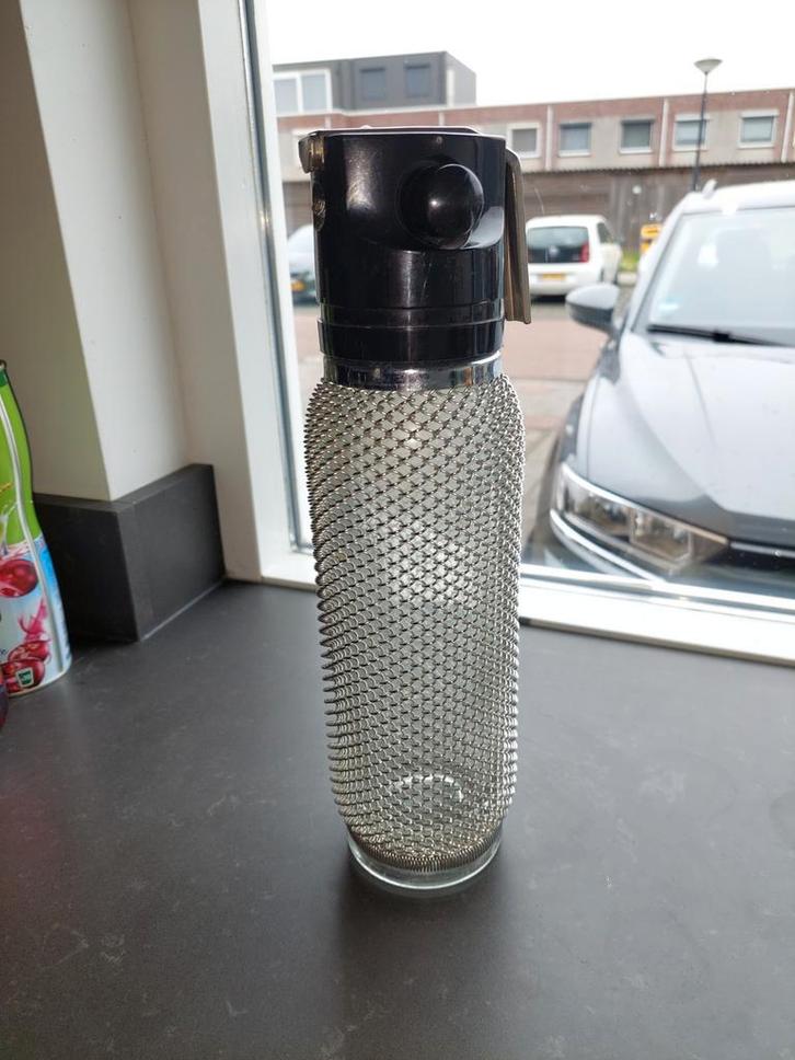 Vintage Spuitwater Fles - Sifon, Huis en Inrichting, Keuken | Keukenbenodigdheden, Gebruikt, Ophalen of Verzenden