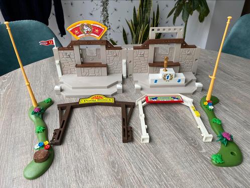 Los materiaal manege paarden concours., Kinderen en Baby's, Speelgoed | Playmobil, Gebruikt, Los playmobil, Ophalen of Verzenden