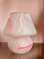 Vintage Murano lamp, Wit, Rond, Ophalen of Verzenden, Zo goed als nieuw