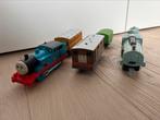 Thomas de trein plastic treintjes, Ophalen of Verzenden, Gebruikt
