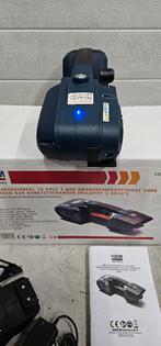 HBM Bandeleermachine - Omsnoeringsapparaat PET met 2 accu's, Ophalen of Verzenden, Zo goed als nieuw