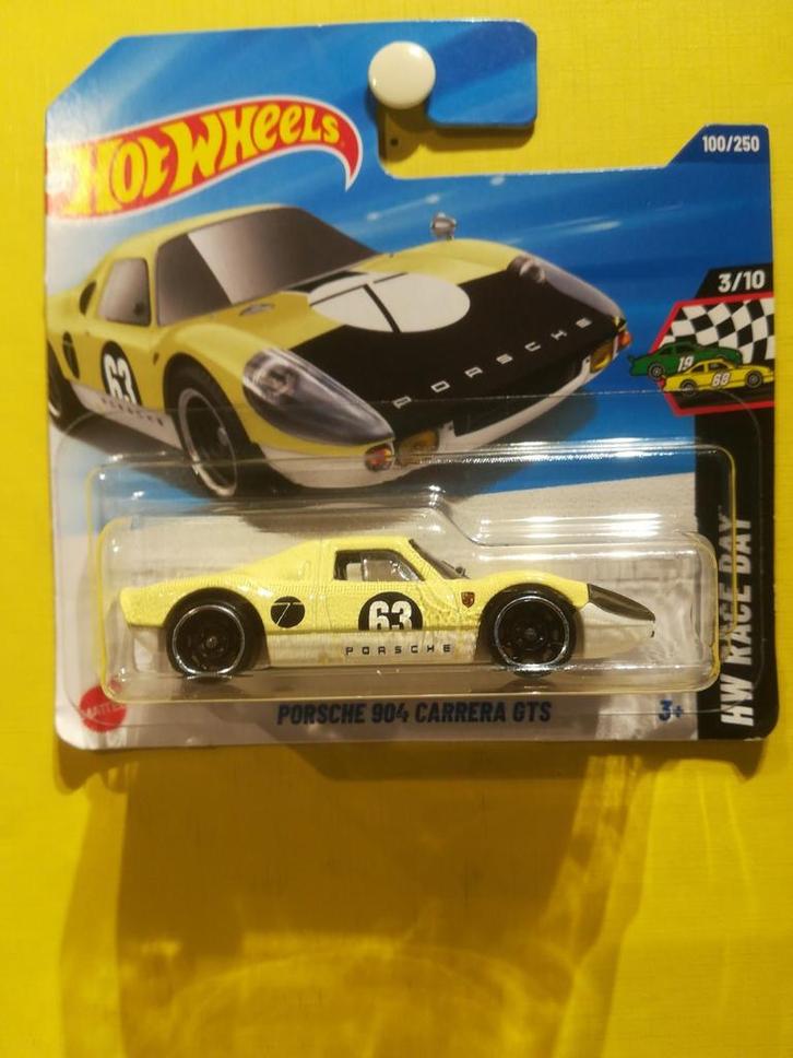 Porsche 904 Carrera GTS Hot Wheels Race Day 2025, Hobby en Vrije tijd, Modelauto's | Overige schalen, Nieuw, Auto, Ophalen of Verzenden