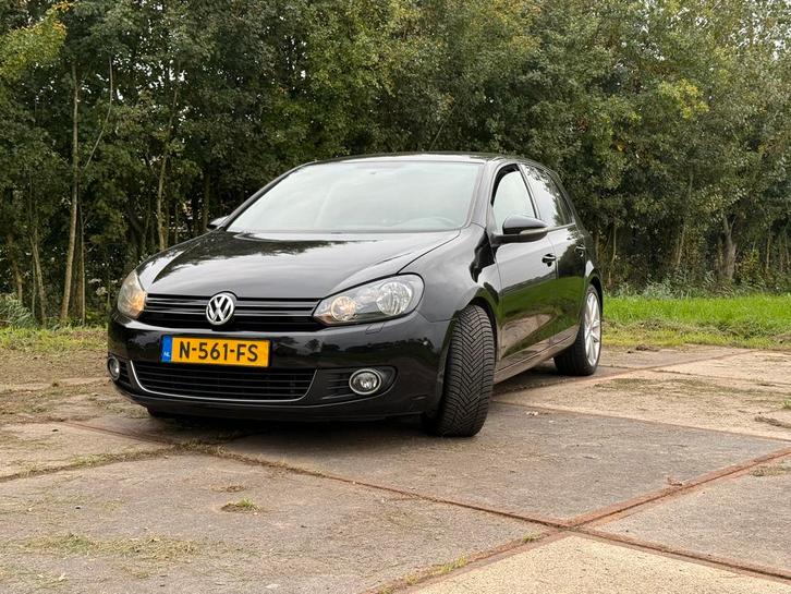 Volkswagen Golf 1.4 TSI 2009 Zwart, Auto's, Volkswagen, Particulier, Golf, Airconditioning, Cruise Control, Parkeerassistent, Parkeersensor