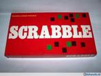 Originele rode Scrabble met houten letters, Gebruikt, Ophalen of Verzenden, Drie of vier spelers