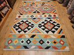 Handgeweven oosterse wollen kelim 296x294, Info@SlatsAntiek.nl, 150 tot 200 cm, Vof Slats Antiek, Ophalen of Verzenden