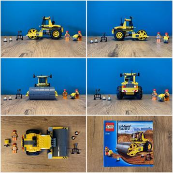 Lego City 7746 Single Drum Roller (wals) beschikbaar voor biedingen
