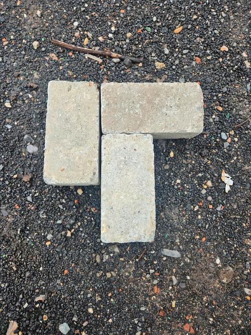 Klinkers 8 cm grijs, Tuin en Terras, Tegels en Klinkers, Zo goed als nieuw, Klinkers, Beton, 10 m² of meer, Ophalen of Verzenden