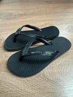 Ipanema Brasil slippers zwart/geel/groen maat 29, Gebruikt, Ophalen of Verzenden, Jongen, Ipanema