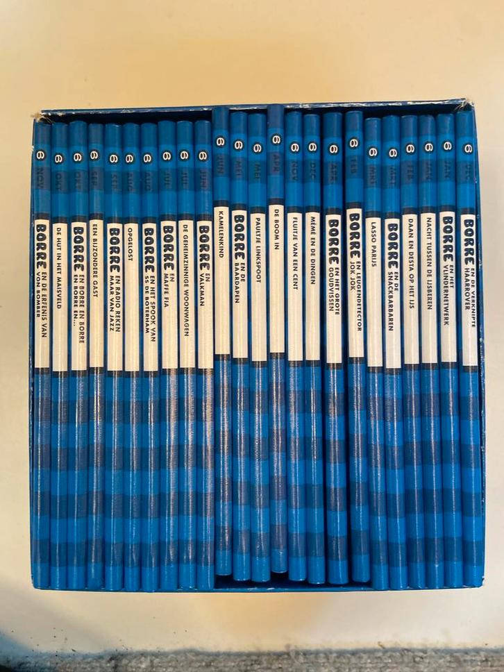 Borre Boekjes Groep 6 - Complete Set in box (24 stuks), Boeken, Kinderboeken | Jeugd | onder 10 jaar, Gelezen, Fictie algemeen
