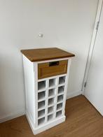 Wijnrek met la, Huis en Inrichting, Woonaccessoires | Wijnrekken, Ophalen, Gebruikt, 75 cm of meer