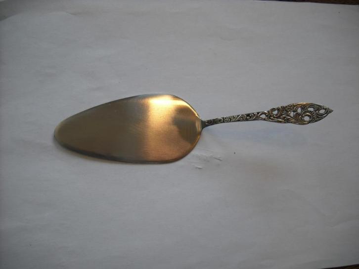 Leuk klein Taartschepje, merk Nieuwpoort,)adv.213A., Huis en Inrichting, Keuken | Bestek, Zo goed als nieuw, Los bestek, Rvs of Chroom