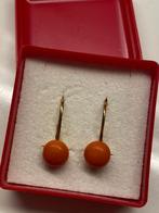 Antieke oorbellen bloedkoraal, Sieraden, Tassen en Uiterlijk, Antieke sieraden, Verzenden, Overige materialen, Oorbellen