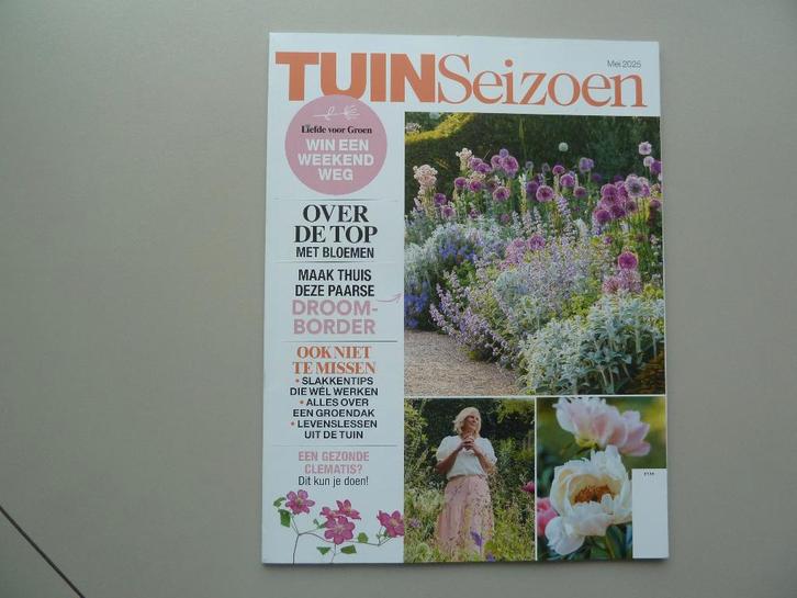 Tuin Seizoen 2025, Boeken, Tijdschriften en Kranten, Zo goed als nieuw, Ophalen of Verzenden