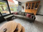 BePure Home Rodeo Bank + Hocker Army Green, Huis en Inrichting, Ophalen, Zo goed als nieuw, Leer