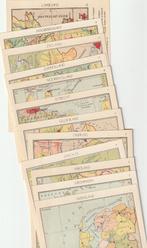 King aardrijkskundig nieuws mapje met 12 kaartjes, Gelezen, 2000 tot heden, Ophalen of Verzenden, Landkaart