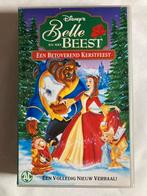 BELLE EN HET BEEST EEN BETOVEREND KERSTFEEST (VHS), Ophalen of Verzenden, Zo goed als nieuw