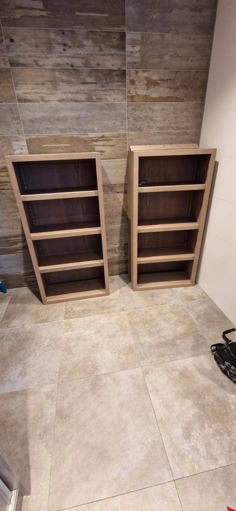2 Luxe Hangkasten - Havanna Kleur - ZGAN, Huis en Inrichting, Kasten | Boekenkasten, Gebruikt, 50 tot 100 cm, 100 tot 150 cm, 25 tot 50 cm