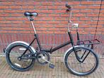 Vouwfiets retro 1speed rijklaar max 1.80m, Ophalen, Gebruikt, Deels opvouwbaar, 20 inch of meer