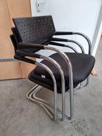 All-Tec vergaderstoelen, vzv zwarte bekleding, Huis en Inrichting, Stoelen, Ophalen, Zwart, All-tec, All-tec