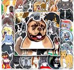 Pitbull honden stickers, Verzenden