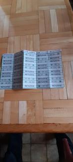 Benzinebonnen betreft de oliecrisis jaren zenentig, Verzamelen, Ophalen of Verzenden, Huis en Inrichting