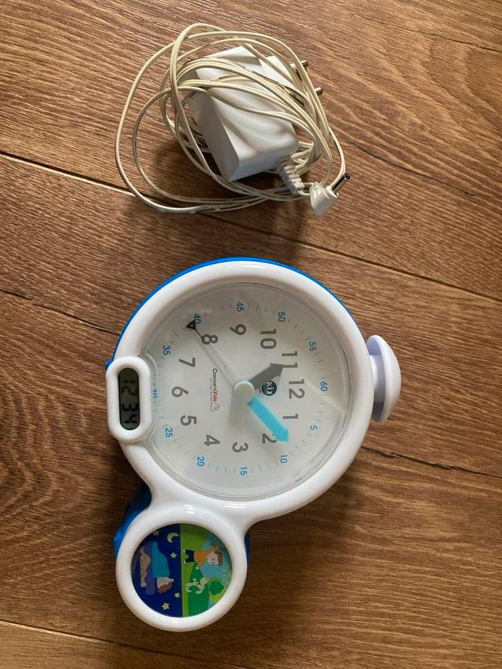 Claessens Kids Kid'Sleep Slaaptrainer Klok, Kinderen en Baby's, Speelgoed | Babyspeelgoed, Zo goed als nieuw, Overige typen, Met licht