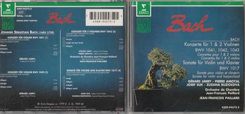 Bach-Konzerte 1&2 violinen-Jarry,Suk/Jean-Francois Paillard, Cd's en Dvd's, Cd's | Klassiek, Zo goed als nieuw, Barok, Ophalen of Verzenden