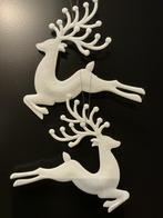 Kerst decoratie hert 2 stuks, Diversen, Kerst, Ophalen, Zo goed als nieuw