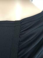 F202 Sarah Pacini maat 34=XS jurk jurkje zwart travelstof, Sarah Pacini, Zwart, Ophalen of Verzenden, Zo goed als nieuw