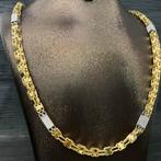 14k gouden ketting magnum schakel nieuw italy, Sieraden, Tassen en Uiterlijk, Kettingen, Ophalen of Verzenden, Zo goed als nieuw