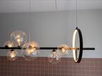 LED hanglamp eettafel, Huis en Inrichting, Lampen | Hanglampen, Ophalen, Zo goed als nieuw, 75 cm of meer