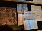 Oude brochure en knipsels A'dam Paleis op de Dam Jaren 70
Ou, Verzamelen, Ophalen of Verzenden