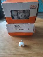 Obo spijkerclip 16/19mm wit, Ophalen of Verzenden, Nieuw, Overige typen