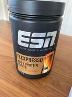 ESN Flexpresso caramel whey protein coffee, Sport en Fitness, Ophalen of Verzenden, Zo goed als nieuw, Poeder of Drank