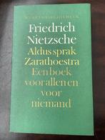 Friedrich Nietzsche - Aldus sprak Zarathoestra, Gelezen, Algemeen, Friedrich Nietzsche, Ophalen of Verzenden